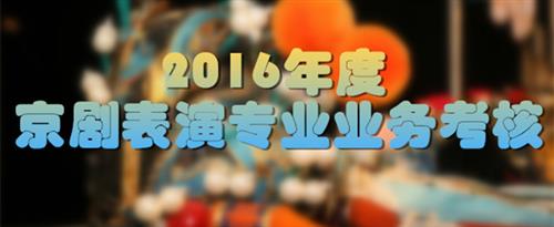 啊啊草免费网址国家京剧院2016年度京剧表演专业业务考...